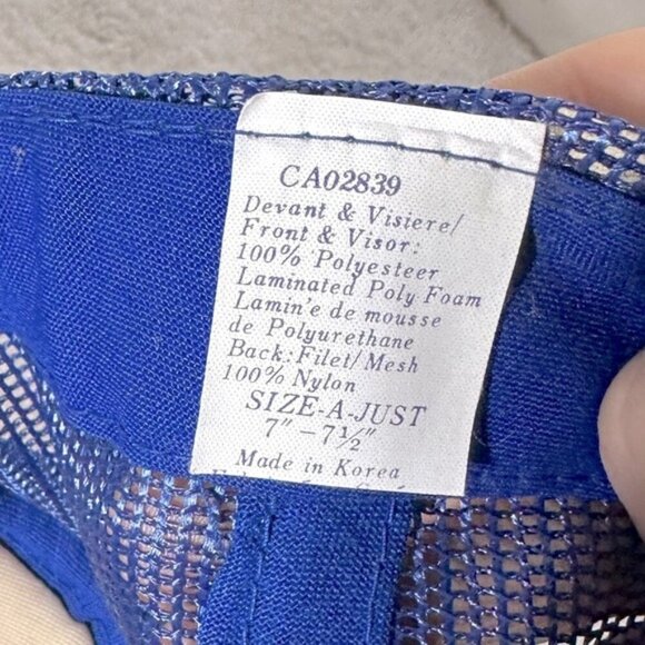 Vintage Gulf Alberta Canada Pipeline Mesh Back Snap Back Trucker Hat - Picture 11 of 12